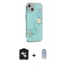MARSİLYAN™- iPhone 14 Kılıf Nova Işık Prime - Siyah Joko Magic 5D Cam + PVD Metal Kamera Lens - MI