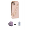 MARSİLYAN™- iPhone 14 Kılıf Nova Işık Prime - Siyah Joko Magic 5D Cam + Raze Metal Kamera Lens - SH
