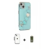 MARSİLYAN™- iPhone 14 Kılıf Nova Işık Prime - Siyah Joko Magic 5D Hayalet Cam + Shine Kamera Lens - GS