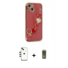 MARSİLYAN™- iPhone 14 Kılıf Nova Işık Prime - Siyah Joko Magic 5D Hayalet Cam + Shine Kamera Lens - YL