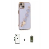 MARSİLYAN™- iPhone 14 Kılıf Nova Işık Prime - Siyah Joko Magic 5D Hayalet Cam + Shine Kamera Lens - YL