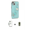 MARSİLYAN™- iPhone 14 Kılıf Nova Işık Prime - Siyah Joko Magic 5D Hayalet Cam + Shine Kamera Lens - YL