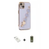 MARSİLYAN™- iPhone 14 Kılıf Nova Işık Prime - Siyah Joko Magic 5D Hayalet Cam + Diamond Kamera Lens - SABE
