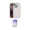MARSİLYAN™- iPhone 14 Kılıf Odak Prime - Siyah Bilvis 5in1 3D Magic Cam Ekran Koruyucu