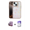 MARSİLYAN™- iPhone 14 Kılıf Odak Prime - Siyah Bilvis 5in1 3D Magic Cam Ekran Koruyucu + Raze Metal Kamera Lens - KI