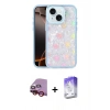 MARSİLYAN™- iPhone 14 Kılıf Odak Prime - Siyah Bilvis 5in1 3D Magic Cam Ekran Koruyucu + Raze Metal Kamera Lens - KI