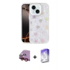 MARSİLYAN™- iPhone 14 Kılıf Odak Prime - Siyah Bilvis 5in1 3D Magic Cam Ekran Koruyucu + Raze Metal Kamera Lens - KI