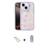 MARSİLYAN™- iPhone 14 Kılıf Odak Prime - Siyah Joko Magic 5D Cam + Diamond Kamera Lens - YL