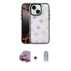 MARSİLYAN™- iPhone 14 Kılıf Odak Prime - Siyah Joko Magic 5D Cam + Raze Metal Kamera Lens - KI