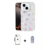 MARSİLYAN™- iPhone 14 Kılıf Odak Prime - Siyah Joko Magic 5D Cam + Shine Kamera Lens - GS