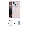 MARSİLYAN™- iPhone 14 Kılıf Odak Prime - Siyah Joko Magic 5D Cam + Shine Kamera Lens - GS