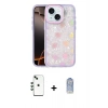 MARSİLYAN™- iPhone 14 Kılıf Odak Prime - Siyah Joko Magic 5D Cam + Shine Kamera Lens - YL