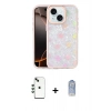 MARSİLYAN™- iPhone 14 Kılıf Odak Prime - Siyah Joko Magic 5D Cam + Shine Kamera Lens - YL
