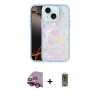 MARSİLYAN™- iPhone 14 Kılıf Odak Prime - Siyah Joko Magic 5D Hayalet Cam + Raze Metal Kamera Lens - KI