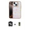 MARSİLYAN™- iPhone 14 Kılıf Odak Prime - Siyah Joko Magic 5D Hayalet Cam + PVD Metal Kamera Lens - YL