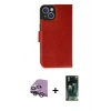 MARSİLYAN™- iPhone 14 Kılıf Siluet Işık Serisi - Şeffaf 360 Full Body Arka Koruyucu + Raze Metal Kamera Lens - GS