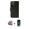 MARSİLYAN™- iPhone 14 Kılıf Siluet Işık Serisi - Şeffaf 360 Full Body Arka Koruyucu + Raze Metal Kamera Lens - GS