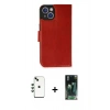 MARSİLYAN™- iPhone 14 Kılıf Siluet Işık Serisi - Şeffaf 360 Full Body Arka Koruyucu + Shine Kamera Lens - YL