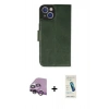 MARSİLYAN™- iPhone 14 Kılıf Siluet Işık Serisi - Şeffaf Pasifik Cam Ekran Koruyucu + Raze Metal Kamera Lens - MR