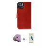 MARSİLYAN™- iPhone 14 Kılıf Siluet Işık Serisi - Şeffaf Pasifik Cam Ekran Koruyucu + Raze Metal Kamera Lens - MR