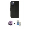 MARSİLYAN™- iPhone 14 Kılıf Siluet Işık Serisi - Şeffaf Royal Nano Ekran Koruyucu + Raze Metal Kamera Lens - SH