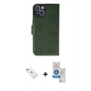 MARSİLYAN™- iPhone 14 Kılıf Siluet Işık Serisi - Şeffaf Royal Nano Ekran Koruyucu + Diamond Kamera Lens - YL