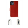 MARSİLYAN™- iPhone 14 Kılıf Siluet Işık Serisi - Siyah Bilvis Hayalet Cam Ekran Koruyucu + Shine Kamera Lens - GD