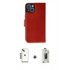 MARSİLYAN™- iPhone 14 Kılıf Siluet Işık Serisi - Siyah Bilvis Hayalet Cam Ekran Koruyucu + Shine Kamera Lens - YL