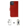 MARSİLYAN™- iPhone 14 Kılıf Siluet Işık Serisi - Siyah Bilvis Hayalet Cam Ekran Koruyucu + Shine Kamera Lens - SH
