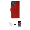 MARSİLYAN™- iPhone 14 Kılıf Siluet Işık Serisi - Siyah Buffer Hayalet Cam Ekran Koruyucu + Diamond Kamera Lens - PE