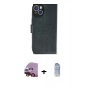 MARSİLYAN™- iPhone 14 Kılıf Siluet Işık Serisi - Siyah Joko Magic 5D Cam + Raze Metal Kamera Lens - KI