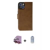 MARSİLYAN™- iPhone 14 Kılıf Siluet Işık Serisi - Siyah Joko Magic 5D Cam + Raze Metal Kamera Lens - KI
