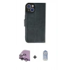MARSİLYAN™- iPhone 14 Kılıf Siluet Işık Serisi - Siyah Joko Magic 5D Cam + Raze Metal Kamera Lens - MR