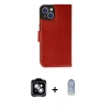 MARSİLYAN™- iPhone 14 Kılıf Siluet Işık Serisi - Siyah Joko Magic 5D Cam + PVD Metal Kamera Lens - GS