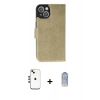 MARSİLYAN™- iPhone 14 Kılıf Siluet Işık Serisi - Siyah Joko Magic 5D Cam + Shine Kamera Lens - GD
