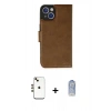 MARSİLYAN™- iPhone 14 Kılıf Siluet Işık Serisi - Siyah Joko Magic 5D Cam + Shine Kamera Lens - GD