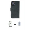 MARSİLYAN™- iPhone 14 Kılıf Siluet Işık Serisi - Siyah Joko Magic 5D Cam + Shine Kamera Lens - YL