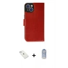 MARSİLYAN™- iPhone 14 Kılıf Siluet Işık Serisi - Siyah Joko Magic 5D Cam + Sierra Blue Diamond Kamera Lens