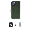 MARSİLYAN™- iPhone 14 Kılıf Siluet Işık Serisi - Siyah Joko Magic 5D Cam + PVD Metal Kamera Lens - SH