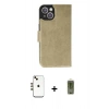 MARSİLYAN™- iPhone 14 Kılıf Siluet Işık Serisi - Siyah Joko Magic 5D Hayalet Cam + Shine Kamera Lens - GD