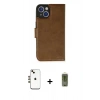MARSİLYAN™- iPhone 14 Kılıf Siluet Işık Serisi - Siyah Joko Magic 5D Hayalet Cam + Shine Kamera Lens - GD