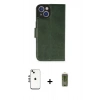 MARSİLYAN™- iPhone 14 Kılıf Siluet Işık Serisi - Siyah Joko Magic 5D Hayalet Cam + Shine Kamera Lens - GS