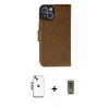 MARSİLYAN™- iPhone 14 Kılıf Siluet Işık Serisi - Siyah Joko Magic 5D Hayalet Cam + Shine Kamera Lens - GS