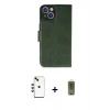 MARSİLYAN™- iPhone 14 Kılıf Siluet Işık Serisi - Siyah Joko Magic 5D Hayalet Cam + Shine Kamera Lens - YL