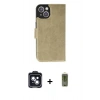 MARSİLYAN™- iPhone 14 Kılıf Siluet Işık Serisi - Siyah Joko Magic 5D Hayalet Cam + PVD Metal Kamera Lens - SH