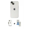 MARSİLYAN™- iPhone 14 Kılıf Ufuk Minimal Özel Seri - Şeffaf Royal Nano Ekran Koruyucu + Shine Kamera Lens - GD