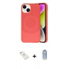 MARSİLYAN™- iPhone 14 Kılıf Ufuk Serisi - Siyah Joko Magic 5D Cam + Diamond Kamera Lens - PE