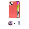 MARSİLYAN™- iPhone 14 Kılıf Ufuk Serisi - Siyah Joko Magic 5D Cam + Raze Metal Kamera Lens - KI