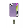 MARSİLYAN™- iPhone 14 Kılıf Ufuk Serisi - Siyah Joko Magic 5D Hayalet Cam