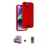 MARSİLYAN™- iPhone 14 Kılıf Vadi Çizgi Prime - Siyah Joko Magic 5D Hayalet Cam + Raze Metal Kamera Lens - MR